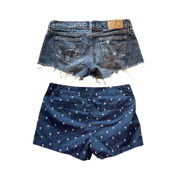 Women’s Shorts & Leggings Lot Sz S-M Hollister Uniqlo Forever 21 Romeo Juliet - Picture 3 of 7